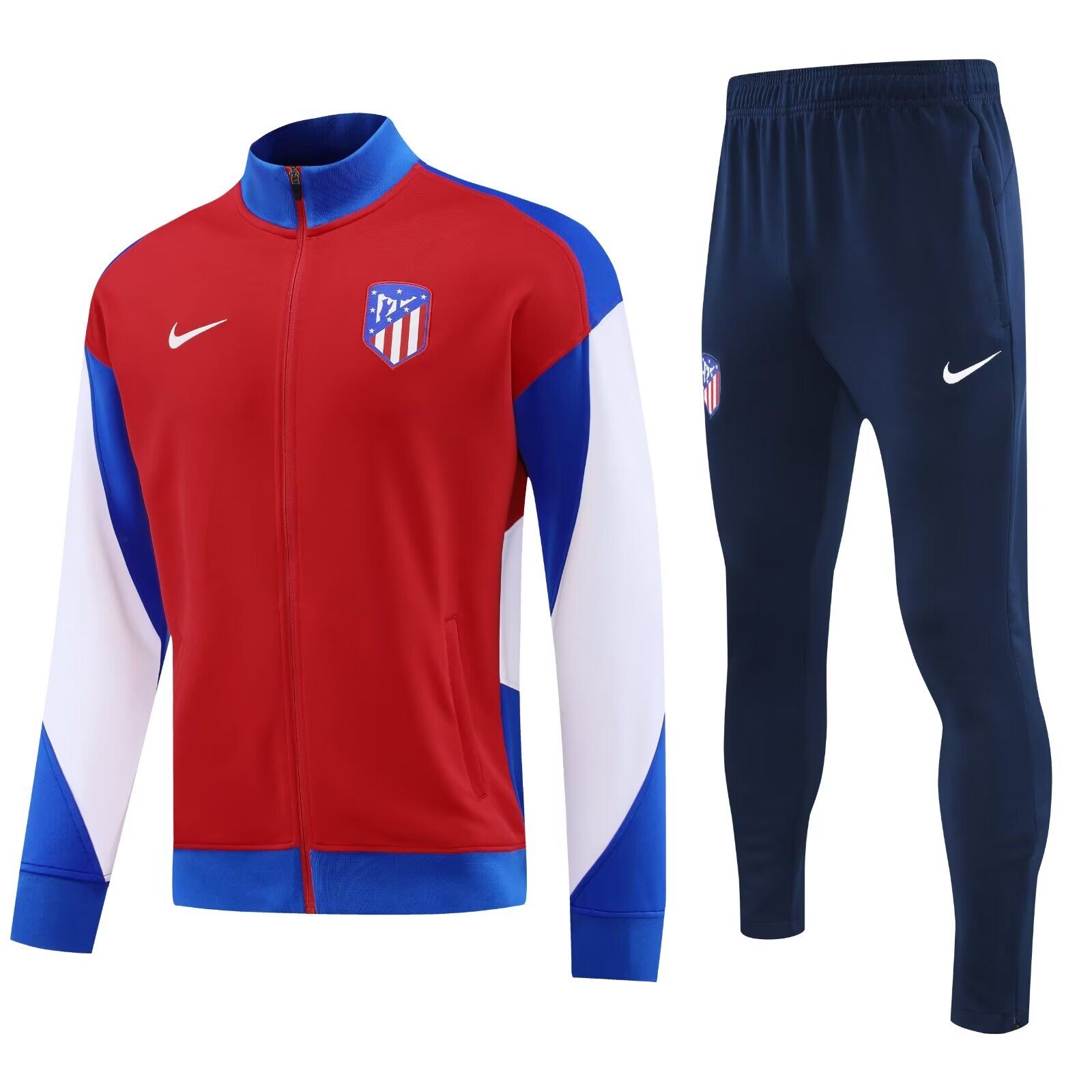 AAA Quality Atletico Madrid 24/25 Tracksuit - Blue/Red/White